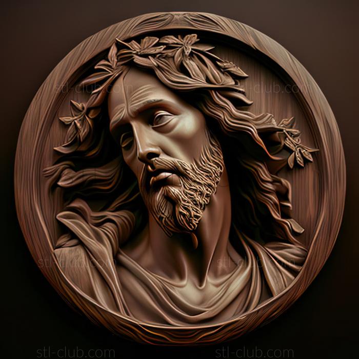 3D model st jesus (STL)